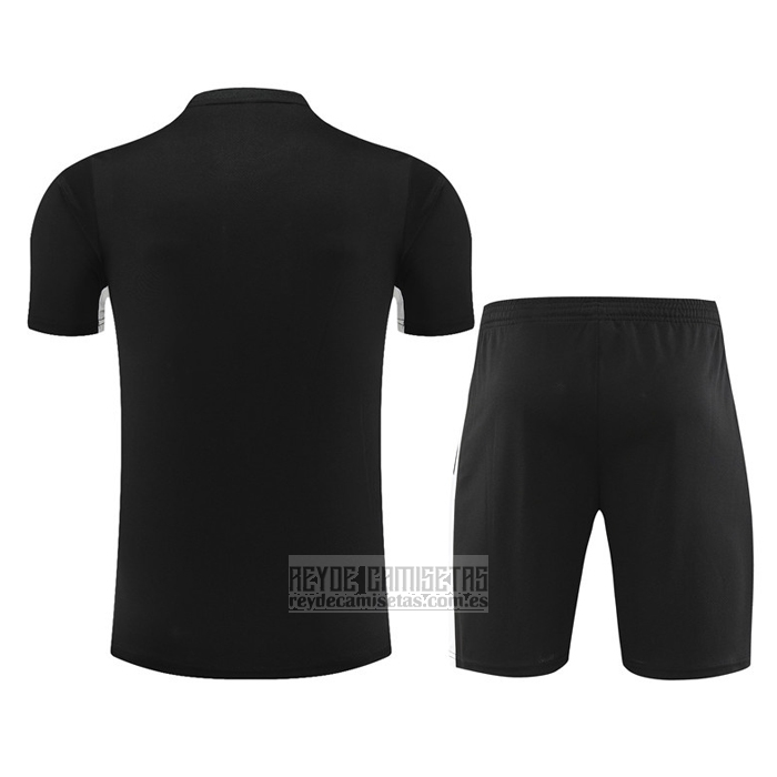 Chandal del Paris Saint-Germain Manga Corta 2023-2024 Negro - Pantalon Corto